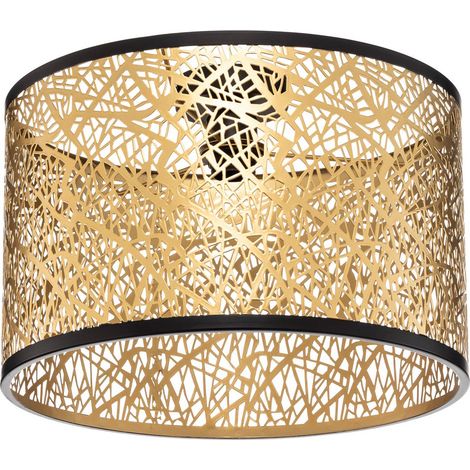 Ceiling Lightdimmable 'Yonah' made of Textile for Living Room & Dining Room (1/5)
