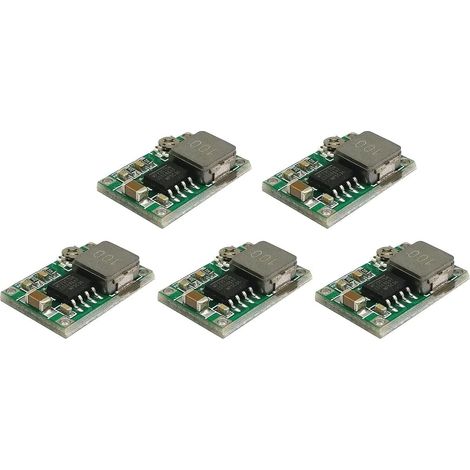 Lot de 5 mini modules d'alimentation CC réglables à 360° (1/5)