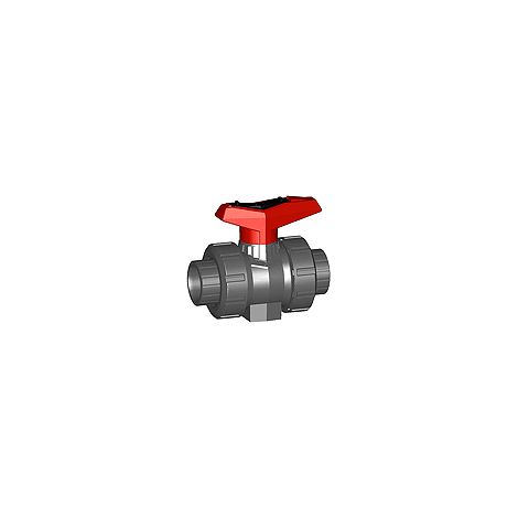 Vanne à bille GF 546 PVC-U/EPDM d 16 manchon