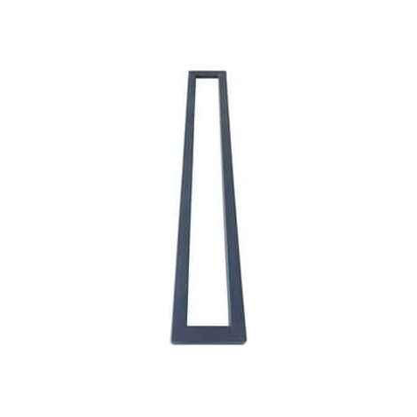 Weltico – Enjoliveur skimmer miroir 806 x 126 mm – Matière ABS – Couleur anthracite – Pour skimmer grande meurtrière