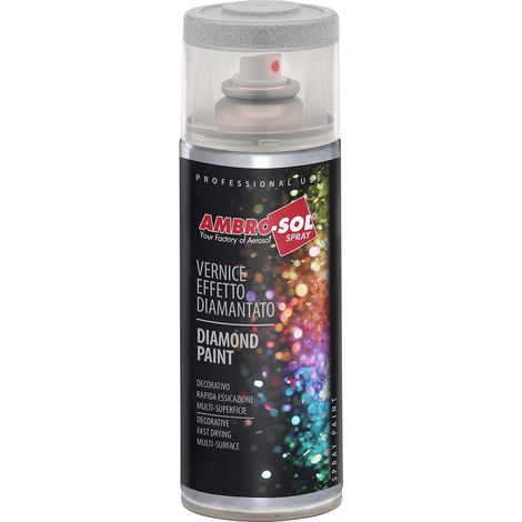 AMBROSOL Smalto Finiture Speciali Diamantati 400 ml diamantato grigio (1/5)