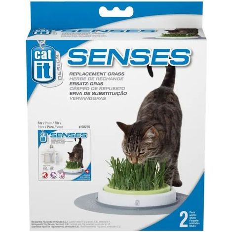 Kit hierba para gatos Cat-it ch-7551 previene bolas pelo digestión