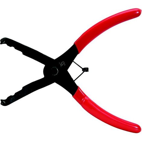 KS Tools Trim-Clip-Zange, Zangenende 35°, 190 mm (1/5)
