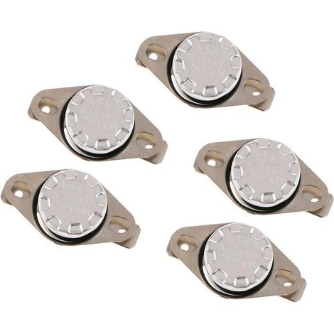 KSD301 40–65 °C Normal-Open-Temperaturschalter, 10 A 250 V