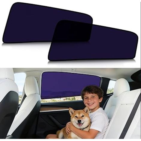 pare-soleil pour voiture bébé pour 2020-2024, obscurcissement enfants de la vitre latérale arrière avec protection UV (1/5)