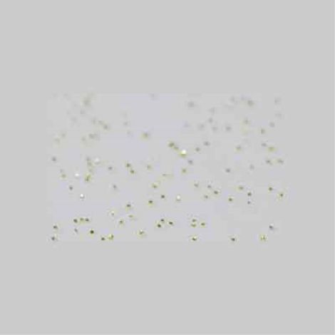 Tovagliato cristal glitterato 'oro' - h. 140 cm - rotolo 30 mt (1/2)