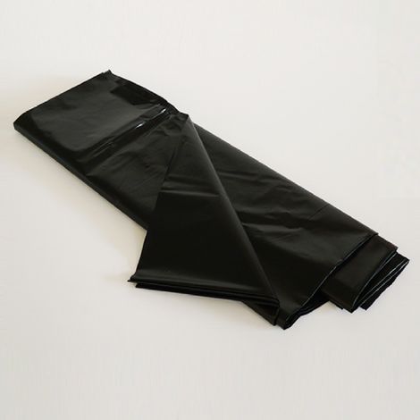 Sacchi in polietilene bassa densita' neri peso sacco 60 gr confezione 1 kg 50 x 60 cm buste nettezza urbana