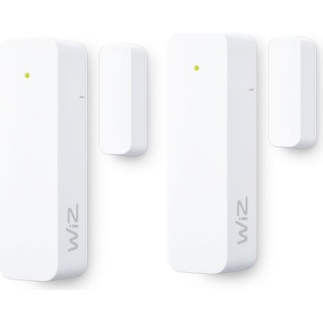 Lot de 2 capteurs de contact - WIZ - Home monitoring - Notifications directes sur appli WIZ (1/5)