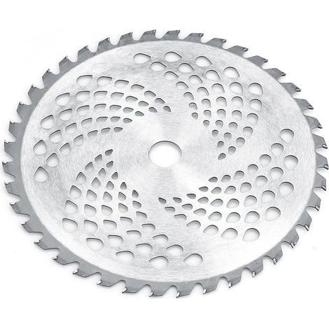 10 Pouces Lame de Scie à Bois Circulaire 40 Dents 25,4 Mm avec Pointe de Carbure Disques de Roue Jardin Herbe Brosse Strimmer Trimmer Weed Outil de Puissance (1/5)