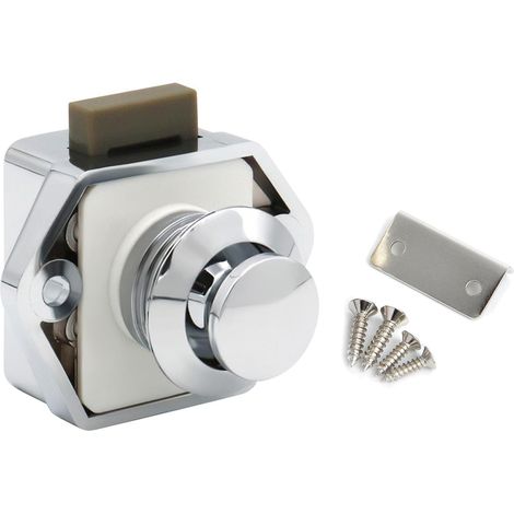 Bouton-poussoir de remplacement pour verrou (1/5)
