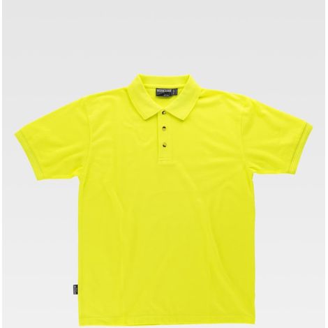 Polo industrial de manga corta y cuello clásico WORKTEAM S6500  M - Amarillo A.V. (1/2)