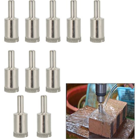 Jeu de 10 forets cloches de 18 mm pour percer divers matériaux, y compris les matériaux durs et cassants. (1/5)