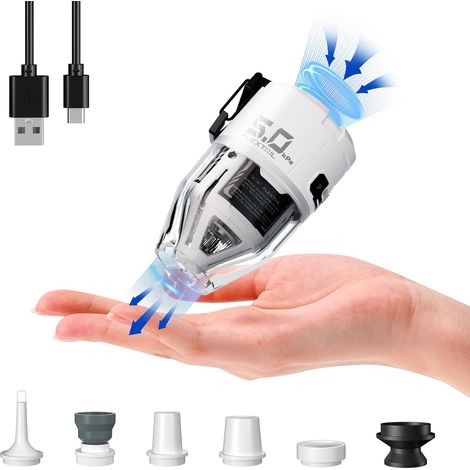 Max Pump 3 Pompe à air portable, 5,0 kPa, légère, charge USB pour gonfler et dégonfler les aides à la natation, matelas à air et gilets de sauvetage