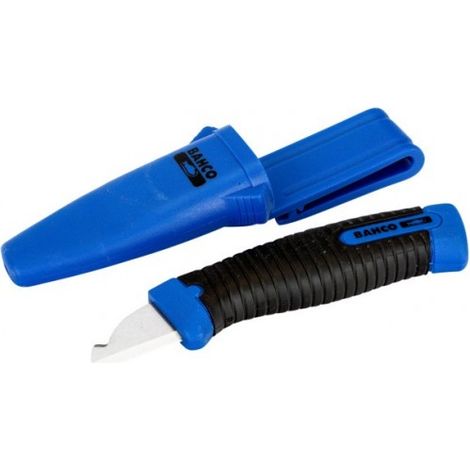 BAHCO - Couteau d'électricien à dénuder pour gauchers, 145 mm