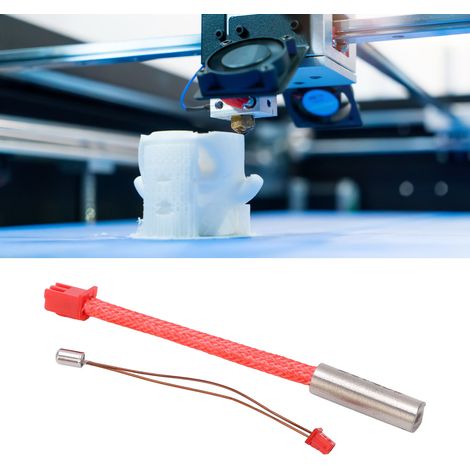 Accessoires de mise à niveau pour imprimante 3D Ender-3 S1 : fil de thermistance 24 V 40 W, élément chauffant et kit de tige chauffante. Modèles compatibles : Ender-3 S1/Pro. (1/5)