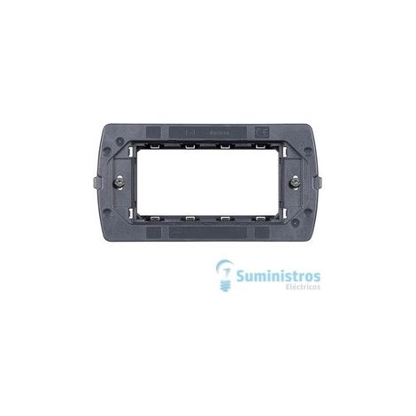 Soporte de 4 módulos BTILN4704C para placas Air LNC4804... - fijación con tornillos