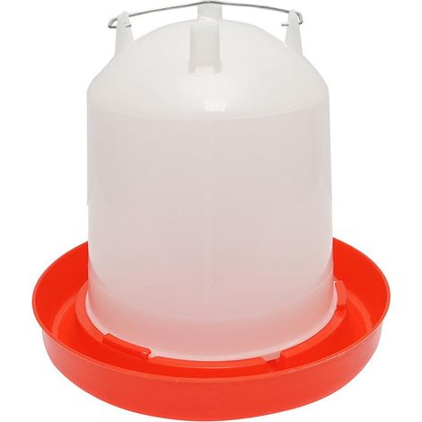 Abbeveratoio per pollame 10 L, diametro base 360 mm, altezza 310 mm (1/5)
