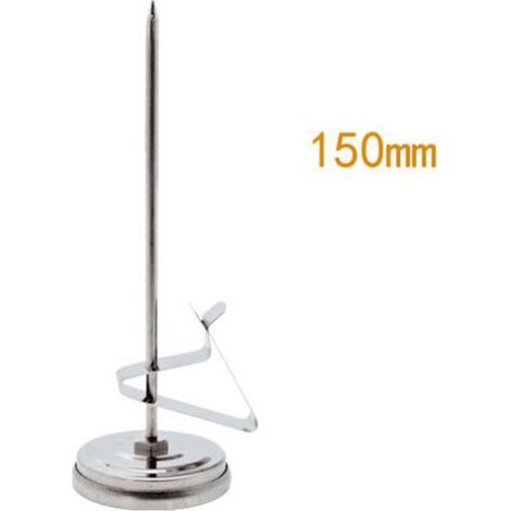 Thermomètre avec sonde en acier inoxydable pour barbecue, viande, huile et cuisson des aliments en cuisine.-AquaForge
