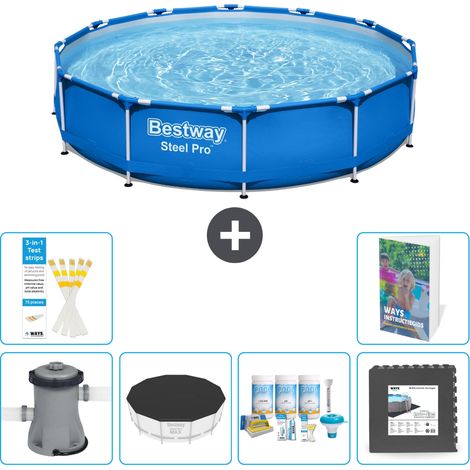 Bestway Steel Pro Rund - 366x76 cm - 7-teilig S238
