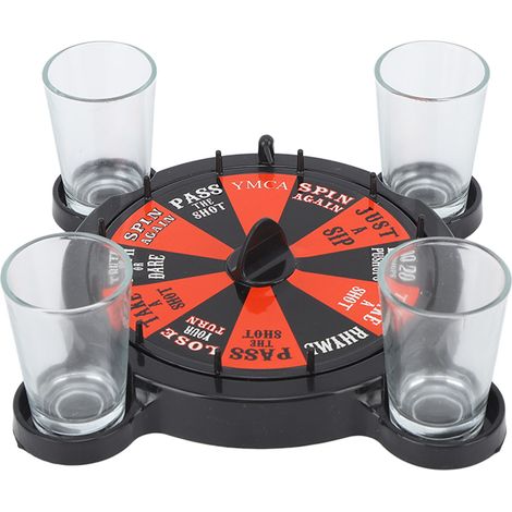 Plateau Tournant Verre à Boire Jeu pour Adultes Fête Anniversaire Noël Bar Amusant (1/5)