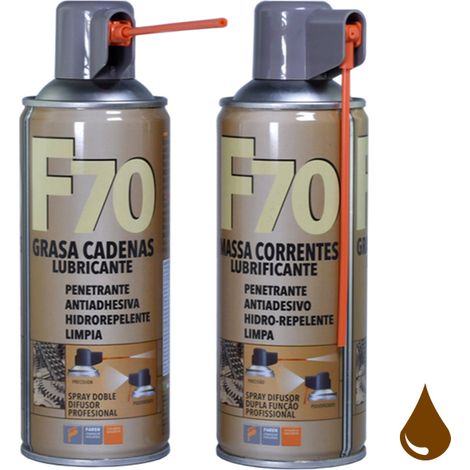 Grasso para cadenas F70 doble erogación 400ml (1/2)