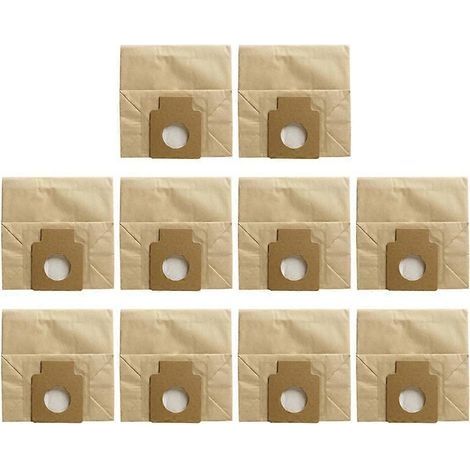 Lot de 10 sacs à poussière jetables de rechange pour aspirateur MC-2700, MC-2760, MC-4760 et C-11 (1/5)