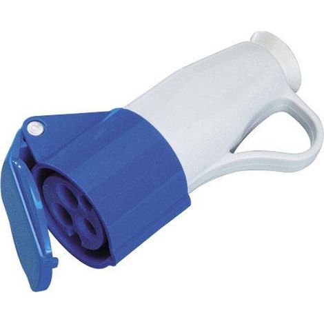 Base Cetac Asein 2P+T 220V/16A Azul