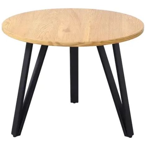 Couchtisch SANTIAGO aus Holz mit Metallbeinen. Ideal für Ihr Wohnzimmer.