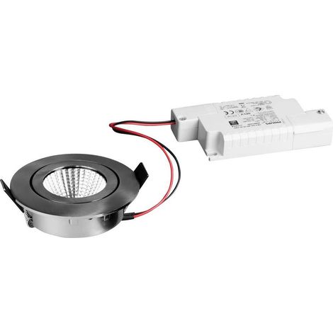 Brumberg 39363153 Spot LED incassato nichel 6W
