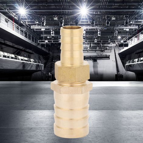 Adaptateur de raccord de tuyauterie femelle à douille de réduction cannelée en laiton (16-25 mm) (1/5)