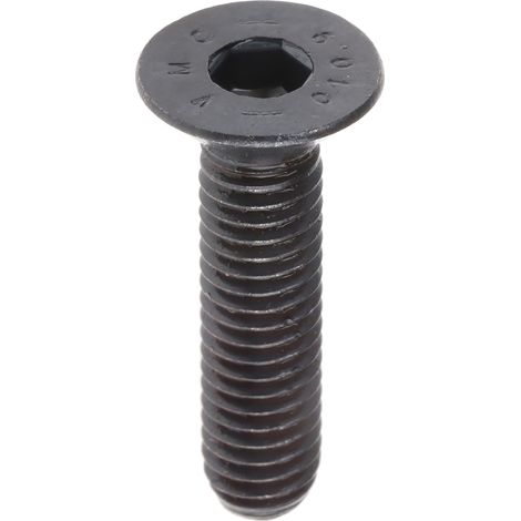 Vis à six pans creux, M6 x 25mm, tête Vis fraisée à tête creuse hexagonale, en Acier ( Prix pour Boîte de 100 )