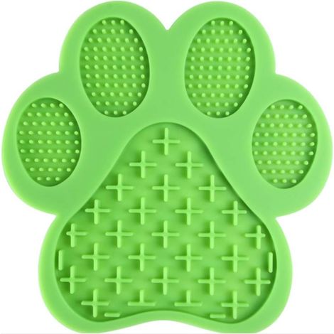 MINKUROW Alfombrilla Para Lamer Perros Alfombrilla Para Lamer Perros Almohadilla Para Lamer Perros Con Ventosa Inferior, Tazón Antiestrangulación Para Mascotas, Tazón Para Gatos De Silicona Antirrotac (1/5)