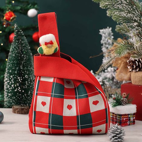 Christmas apple bags, gift bags, Christmas Eve apple packaging bags, candy gift bags, Christmas fruit