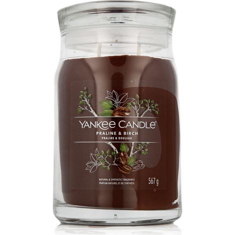 Yankee Candle Signature Scented Candle Praline & Birch 567 g