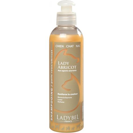 Shampooing Lady Apricot par LadyBel : 200mL (1/2)
