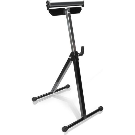 SWANEW Carrello per officina a rulli 1x supporto a rulli regolabile in altezza da 68 a 108 cm fino a 6090 kg (1/5)