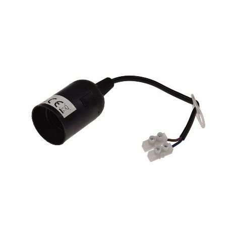 ChiliTec Baufassung E27, 15cm Kabel, Zugentlastung (1/4)