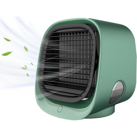 Aira Breeze Air Cooler, Portable Fan Humidifier & Scent Dispenser, Airabreeze Portable Air Conditioner,USB Operated, Instant Cooling with Water Mist, 4 Speed Settings (Green) (1/5)