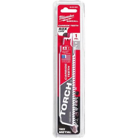 Lame de scie milwaukee torch argent 150 mm carbure (1/2)