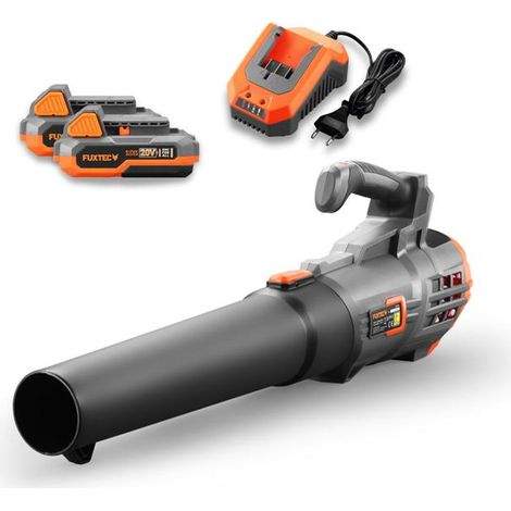 Souffleur à batterie - FUXTEC FX-E1LB20 - 20V 38m/s - Set 1 batterie 4Ah et chargeur 2,4A