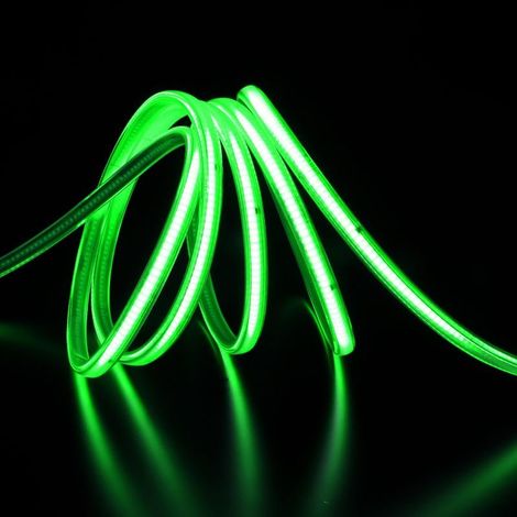 Ruban LED COB 50M AC 296 LED/m 220V 10W/m IP65 - Vert - Vert - SILAMP (1/2)