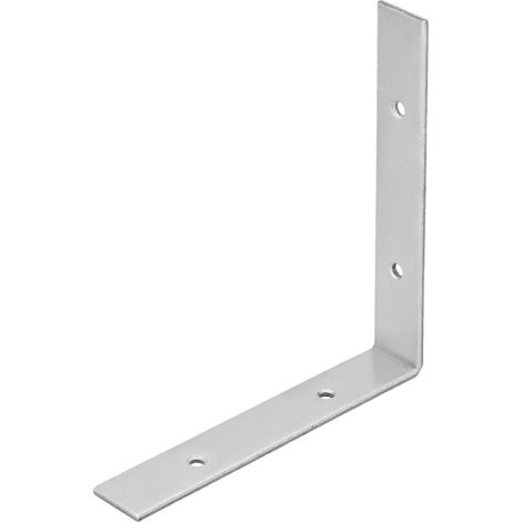Profilo angolare da carpentiere, connettore per costruzioni, acciaio zincato, 150x150x25 mm
