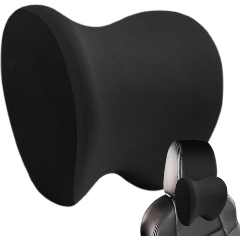 Appui-tête de siège de voiture, oreiller de nuque réglable, oreiller de voyage, appui-tête de voiture amovible, support ergonomique pour le cou, coussin de siège de voiture, oreiller d'appui-tête de v (1/5)