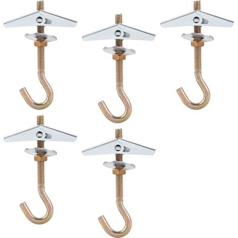 Crochets de plafond, crochets de fixation au plafond M685mm, crochets pour luminaires de plafond (lot de 5) (1/5)