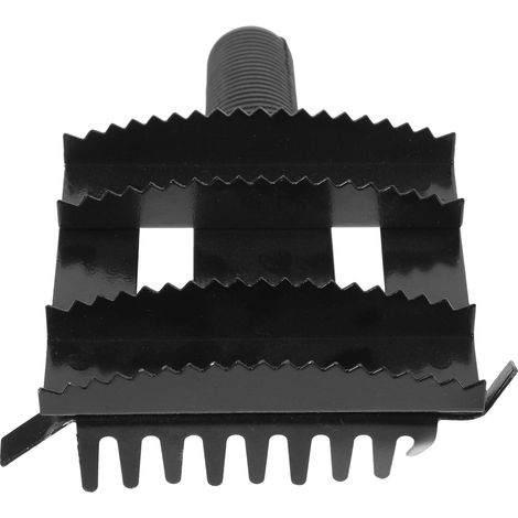 Râteau de Toilettage pour Volailles en Métal, Noir, 1 Pièce Bétail et Moutons, Soulage les Démangeaisons, Brosse de Nettoyage du Corps, Usage Agricole (1/5)