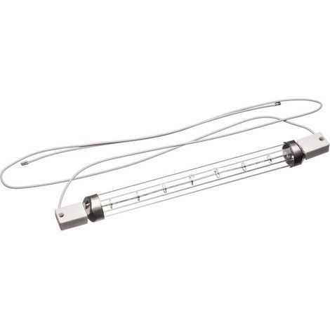 Lampe à infrarouge RS PRO 300 W, SK15 230 V x 19mm 216 mm Clair ( Prix pour 1 )