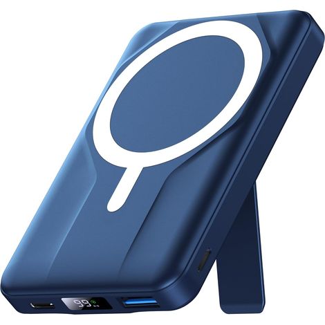 Batterie Externe pour MagSafe, 10000mAh Magnétique pour iPhone 12-17 (1/5)