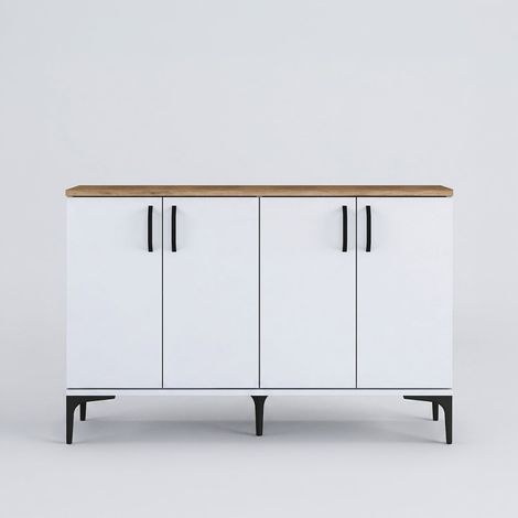 Mehrzweck-Sideboard mit Türen und Regalböden 120 cm Nexus (1/5)