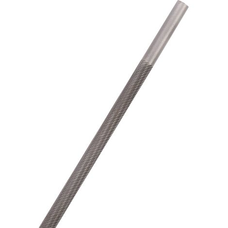 Lot de 12 limes rondes pour affûter les chaînes de tronçonneuses de travail du bois, 4 mm (5/32 po). (1/5)