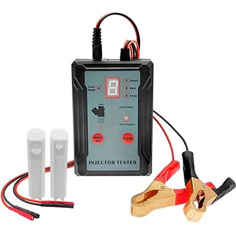 Testeur D'injecteur de Carburant, 12 V 5 Commutable avec 4 Modes Signal D'impulsion et Protection Contre Les Courts-Circuits, pour Kit D'outils Nettoyage Diagnostic - (1/5)